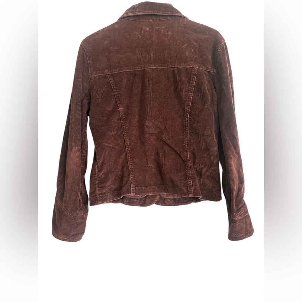 Ami Button Down Brown Corduroy Jacket EUC 98% Cotton - Picture 2 of 2